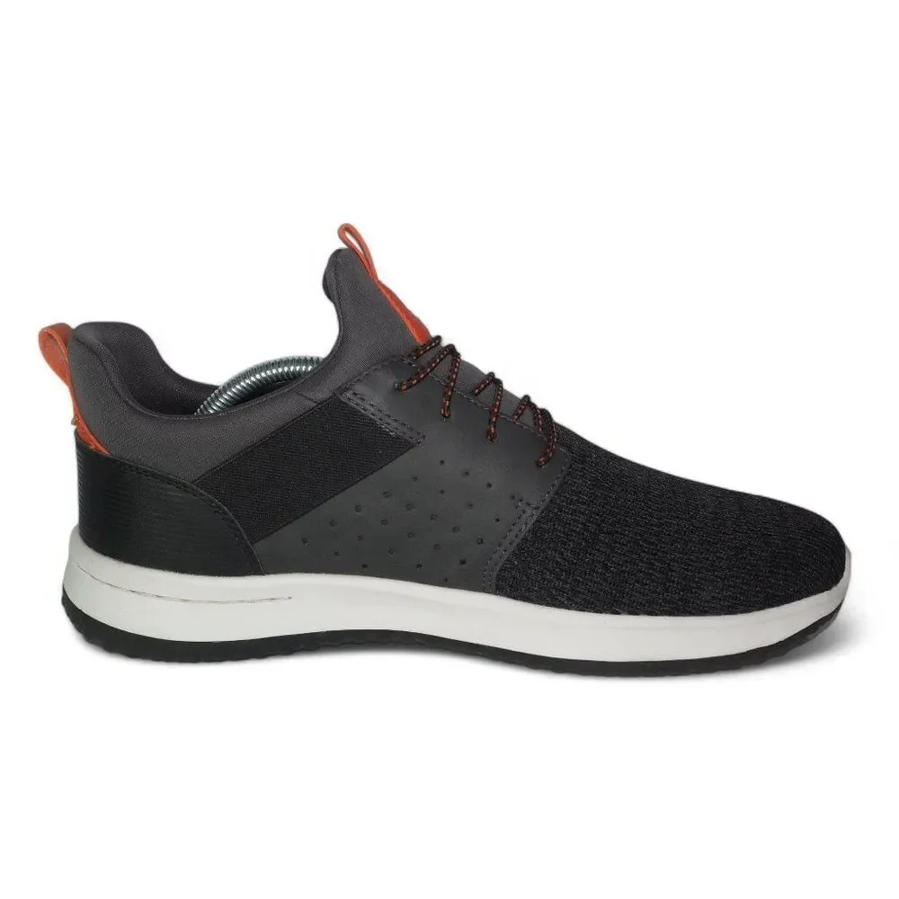 Skechers Delson Classic Fit Air Cooled Comfort Sneakers Grey‎ Black 65474 Men 11